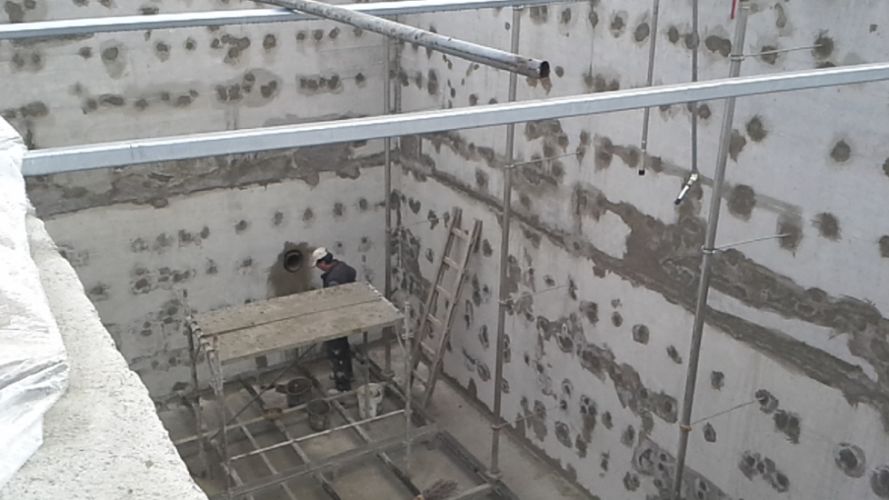 REPARATIE TERMINATA -PENECRETE MORTAR,PENETRON